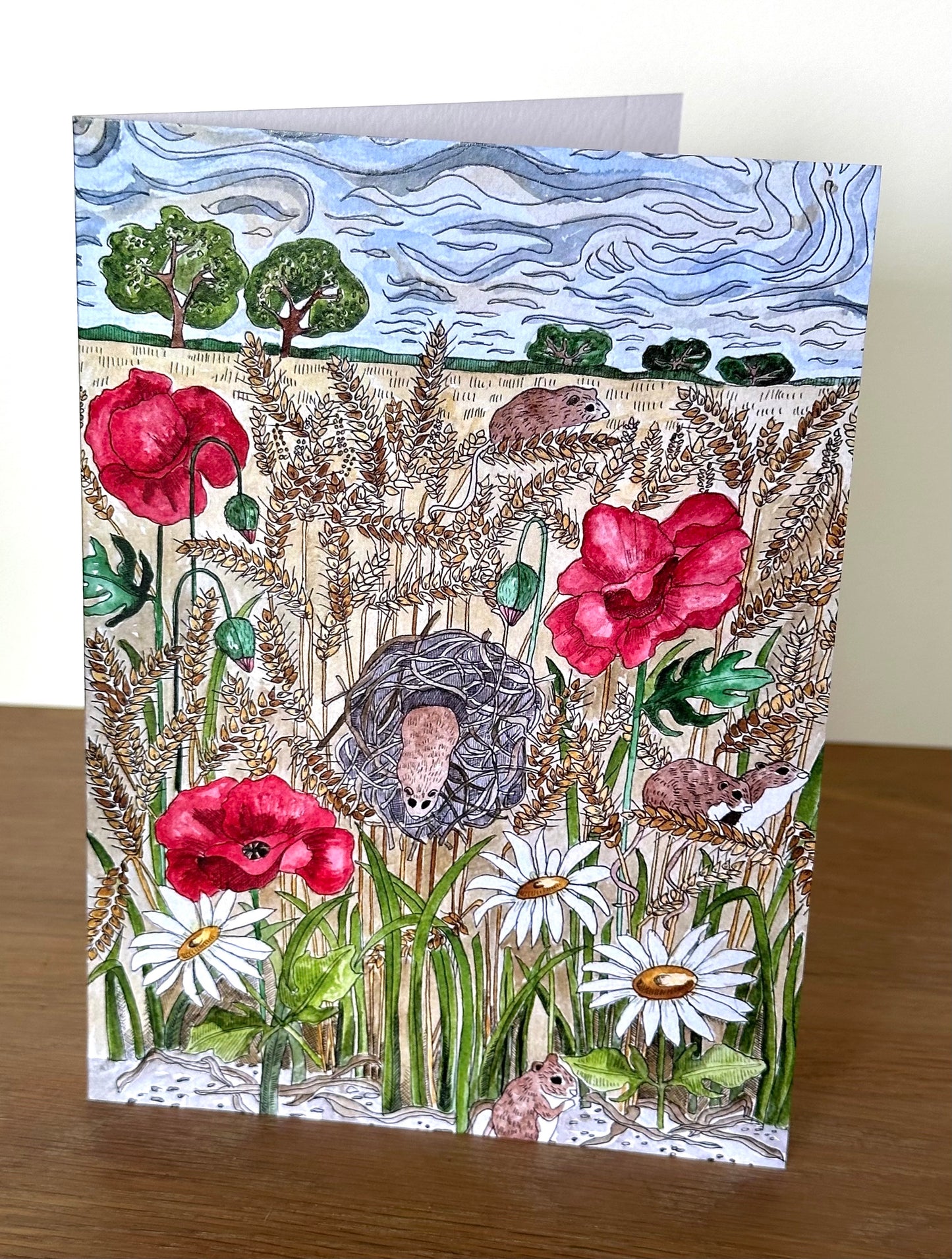 Greeting Cards - contemporary countryside scene